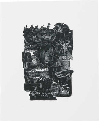 Поляков Михаил Иванович. Лот из двух ксилографий